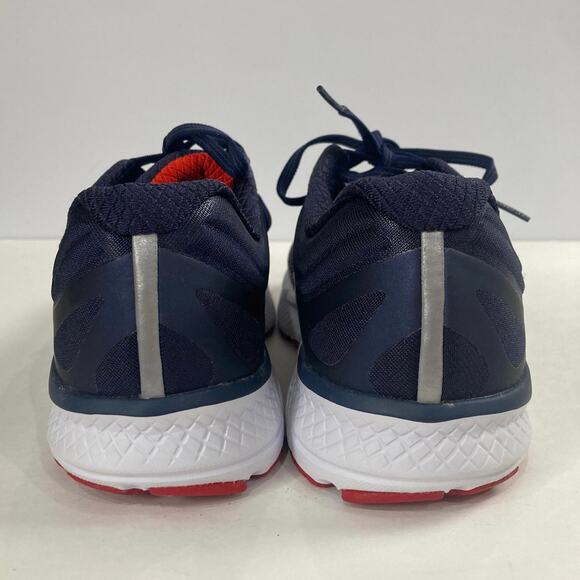 Saucony Men's 8.5 Guide ISO Running Everun Navy Blue Red Athletic Shoes S20415-3 - Picture 5 of 7